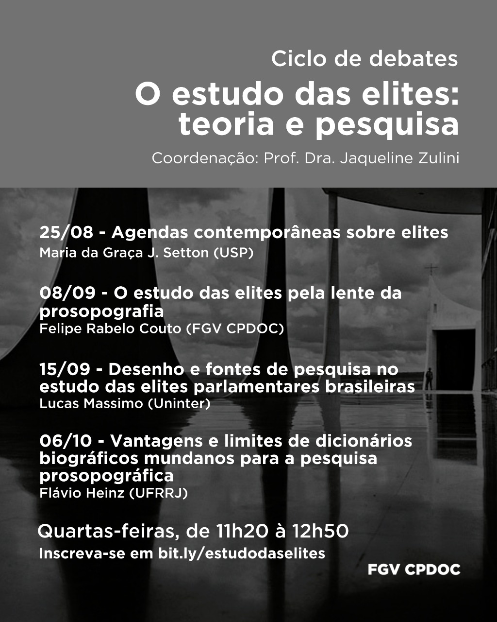 Ciclo de debates sobre elites políticas