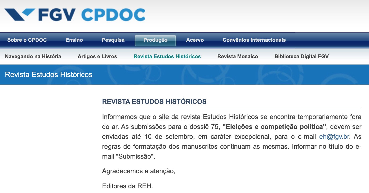 Dossiê sobre eleições antes da democracia